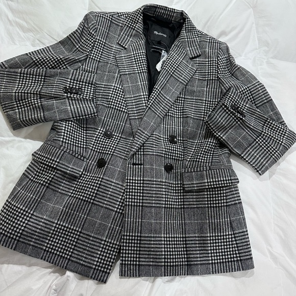 NWT Madewell - The Blazer in Plaid - Picture 5 of 6